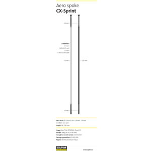 Raio 240 - 270 SAPIM CX-Sprint Inox - 14G - SP - BK