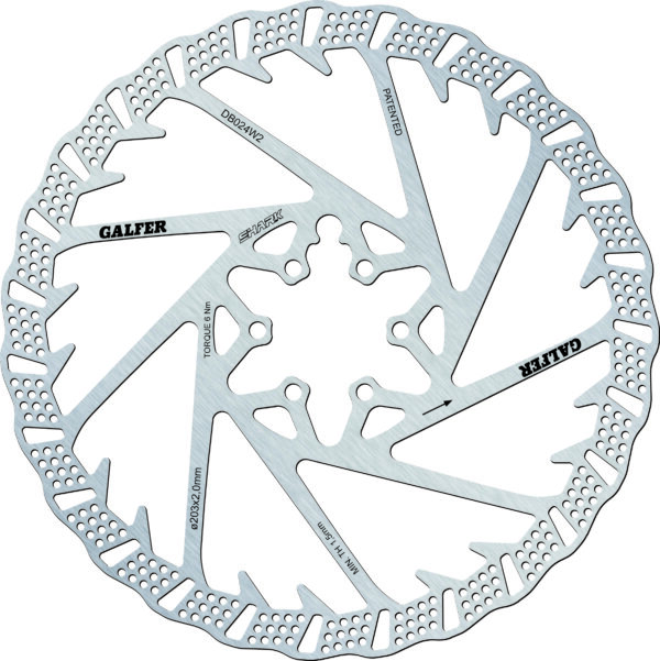 Disco Travão GALFER SHARK 203X2.0mm