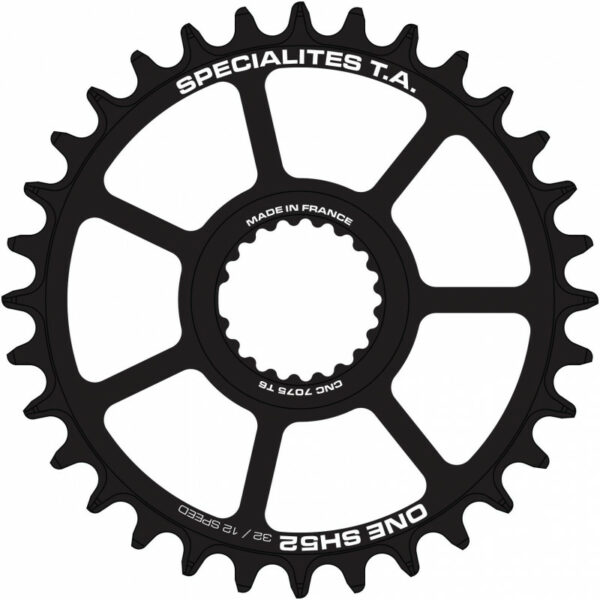 Prato TA ONE SH52 Narrow Wide 12v Shimano 38T