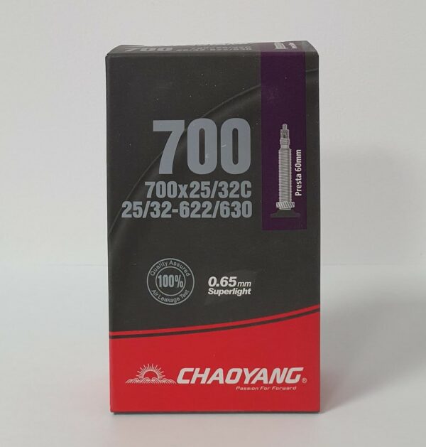 Câmara de Ar CHAOYANG 700x25/32 F/V 60 SL