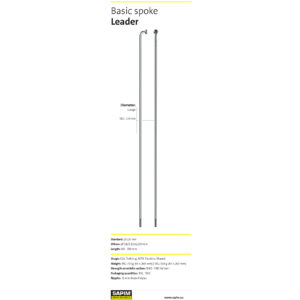 Raio 156 - 310 SAPIM Leader Inox - 14G - J - Silver