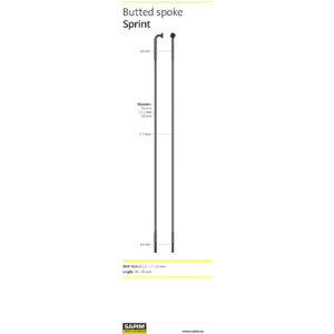 Raio 240 - 270 SAPIM Sprint Inox - 14G - J - BK