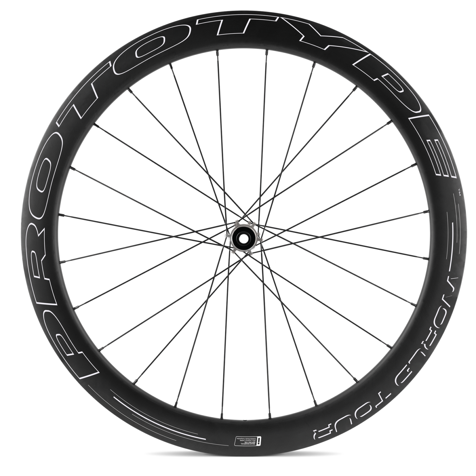 Roda PROTOTYPE World Tour Disc 5 evo 5R 12x100 - WH - Racing Cycle ...
